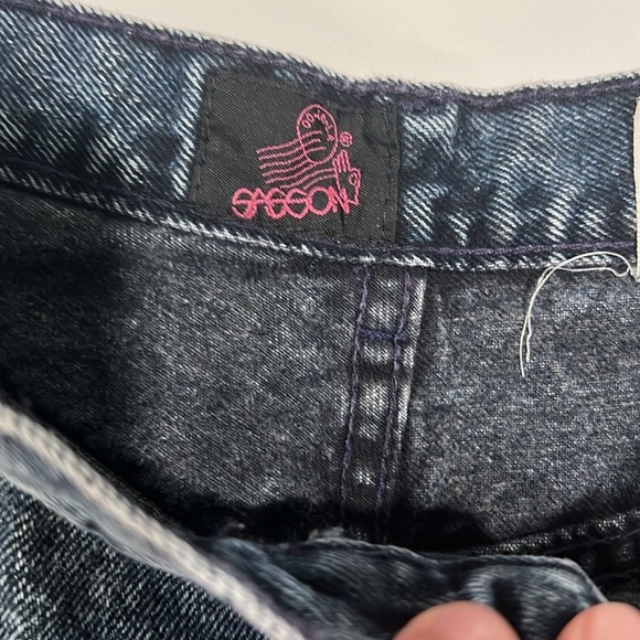 Sasson- vintage, stonewashed, 13, grey blue denim jeans - Picture 8 of 11